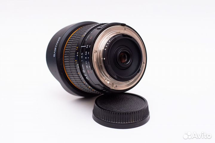 Объектив Samyang 8mm f/3.5 AS IF MC Fish-eye CS AE