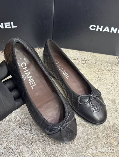 Балетки женские chanel