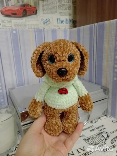 Собака мягкая игрушка