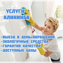 Клининг/уборка квартир/Генеральная уборка/Уборка д