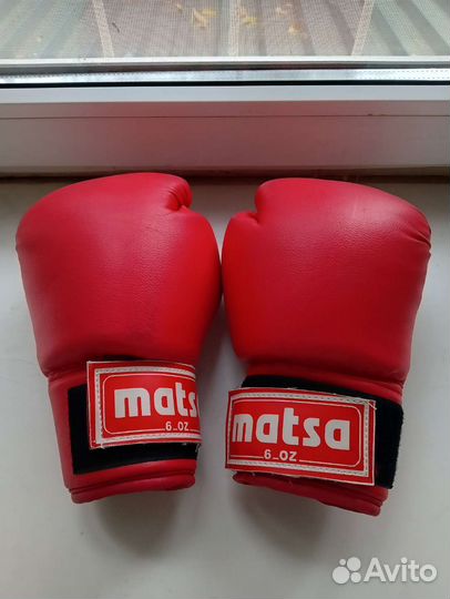 Боксерские перчатки 6 oz