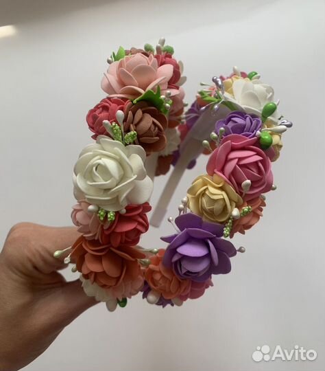 Ободок ручной работы