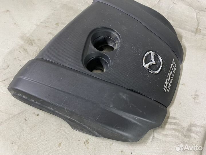 Накладка декоративная на двигатель Mazda CX-5 (KE)