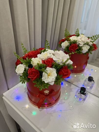 Неувядающий букет из мыльных цветов