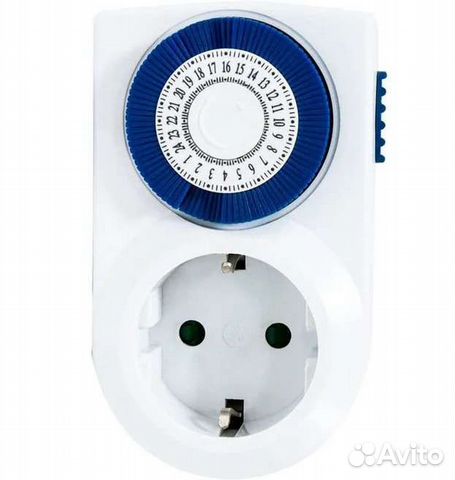 Розетки с реле времени