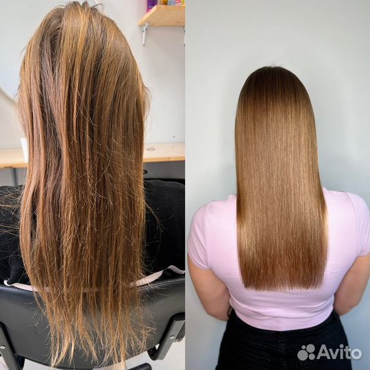 Модель Реконструкция волос/кератин/ботокс