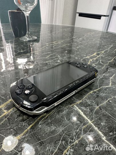 PSP кастомная (ips экран + 2x батарея)