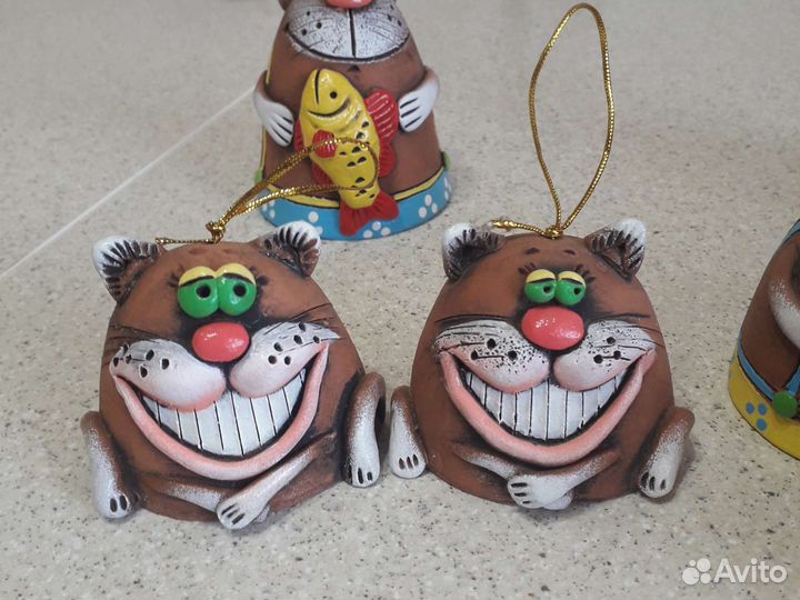 Колокольчики керамика ручная работа