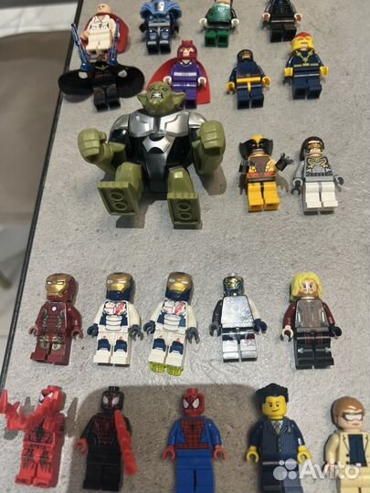 Lego минифигурки super heroes лотом