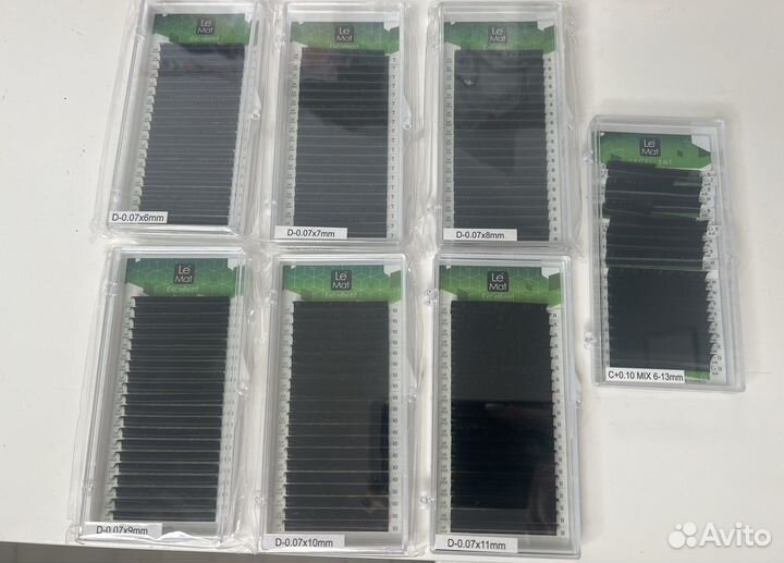 Ресницы для нарашивания le Mat