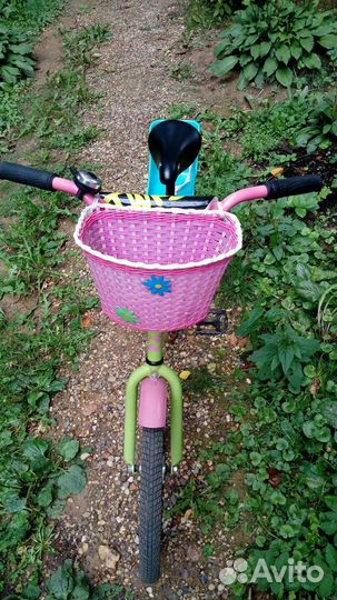 Велосипед Novatrack Twist 20 с сиденьем для кукол