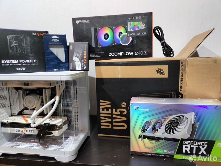 Игровой пк RTX 3060 + Ryzen 5 5600X