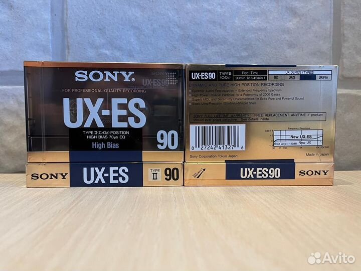 Аудиокассеты sony UX-ES 90