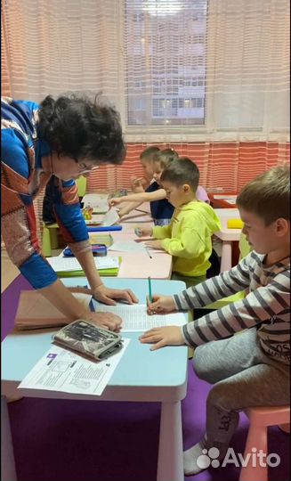 Подготовка детей к школе, репетитор, чтение
