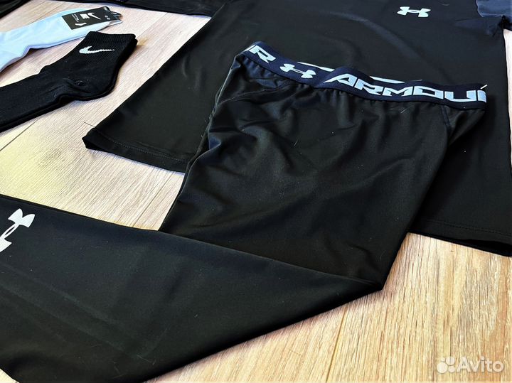 Рашгард Under Armour Black - 5/1, 2/279