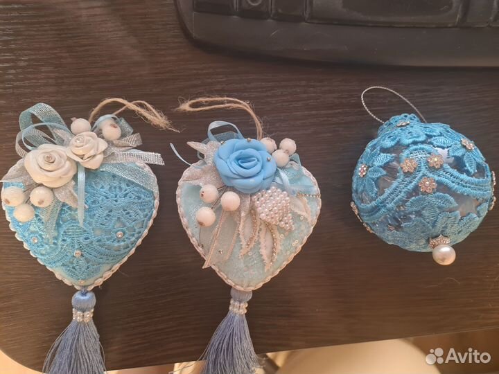 Новогодние игрушки ручной работы