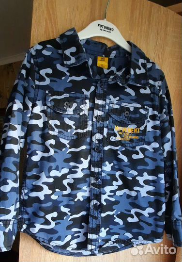 Рубашки (110, 122 р-р)