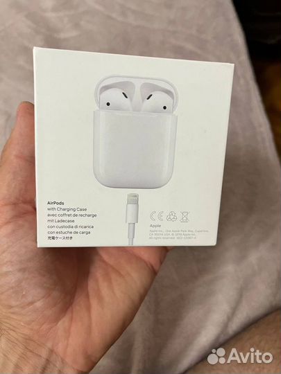 Наушники apple airpods 2 оригинал