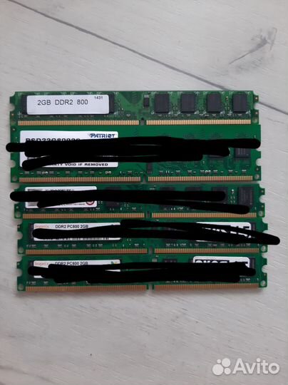 Оперативная память ddr2, ddr3