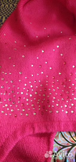 Шапка весенняя для девочки новая