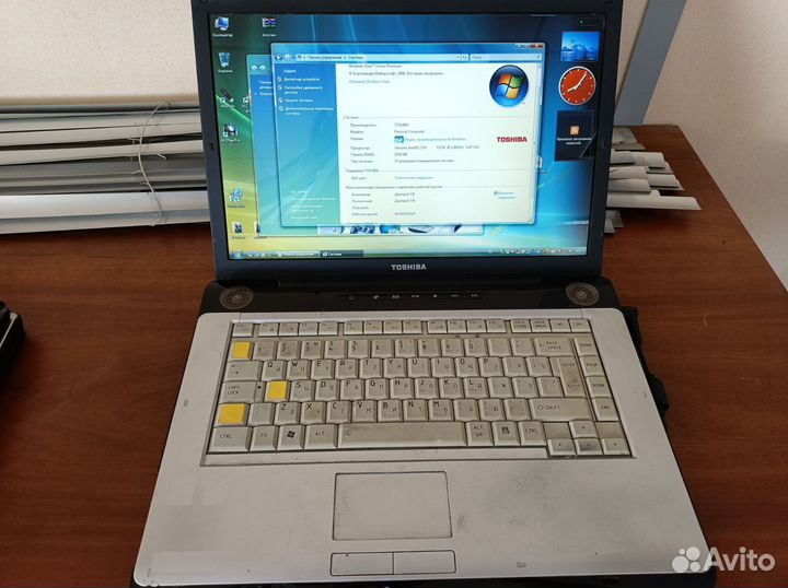 Ноутбук Toshiba satellite a200