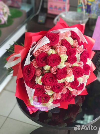 Букет 101 роза