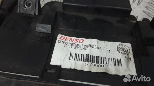 Блок управления печки и климат-контроля fiat ducat