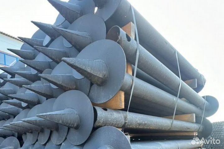 Винтовая свая 57х3х3000 мм. Код: 627/471