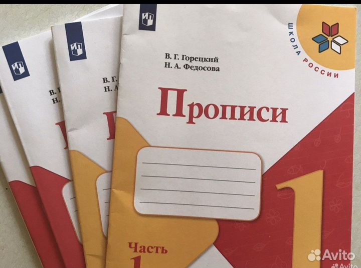 Прописи Горецкий школа России 1 класс