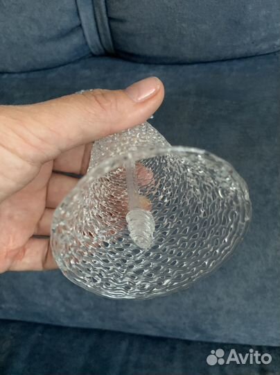 Колокольчик хрустальный ангел