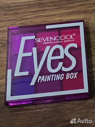 Палетка теней sevencool