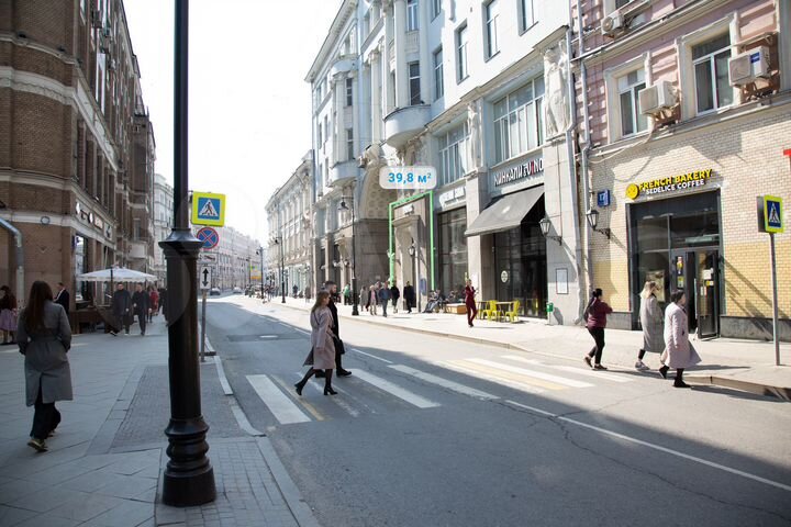 Помещение с арендатором 40 м², ул. Мясницкая, д.15