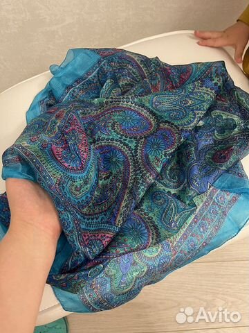 Шарфы платки палантины