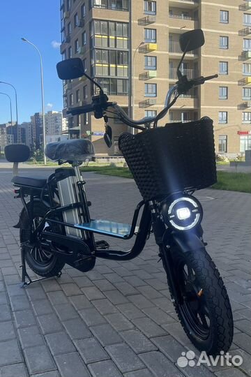 Электровелосипед Монстр Black 750w60v21ah