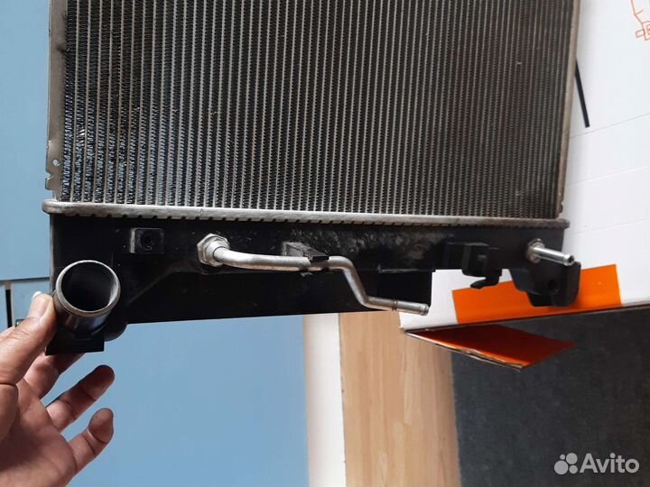 Радиатор охлаждения на kia optima 2019