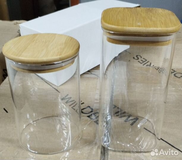 Банки стеклянные для сыпучих продуктов