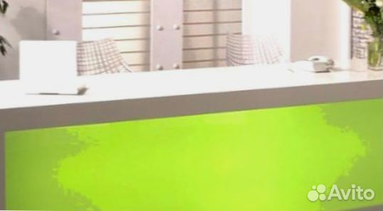 Барная стойка для приемной из искусственного камня