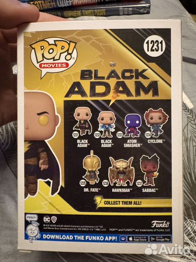 Фигурка Funko DC Black Adam / Черный Адам 1231