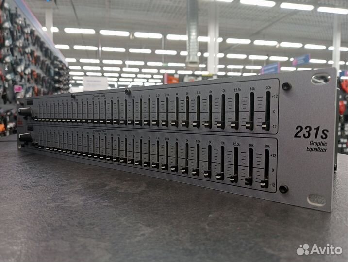 Эквалайзер dbx 231s