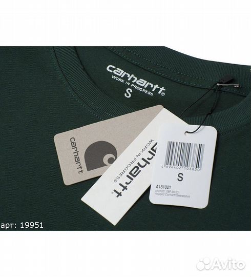 Футболка Carhartt Зеленая