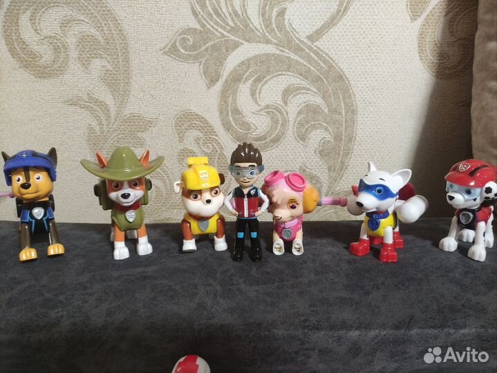 Игрушки щенячий патруль
