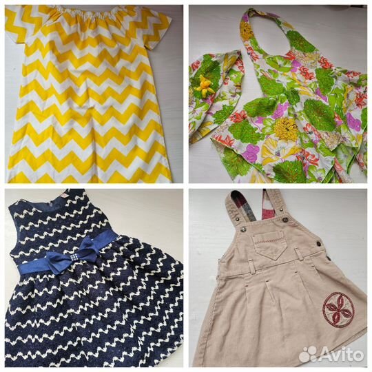 Огромный пакет вещей на девочку от 86 размера