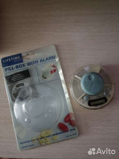 Новая таблетница с таймером