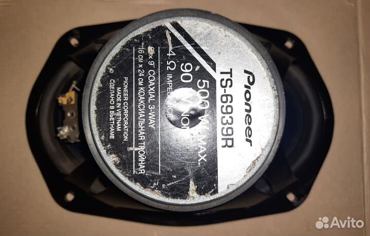 Динамик Pioneer TS-6939R 500w