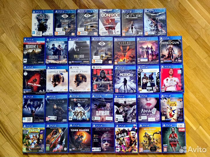 Игры для приставок PS4/PS5 - Продажа