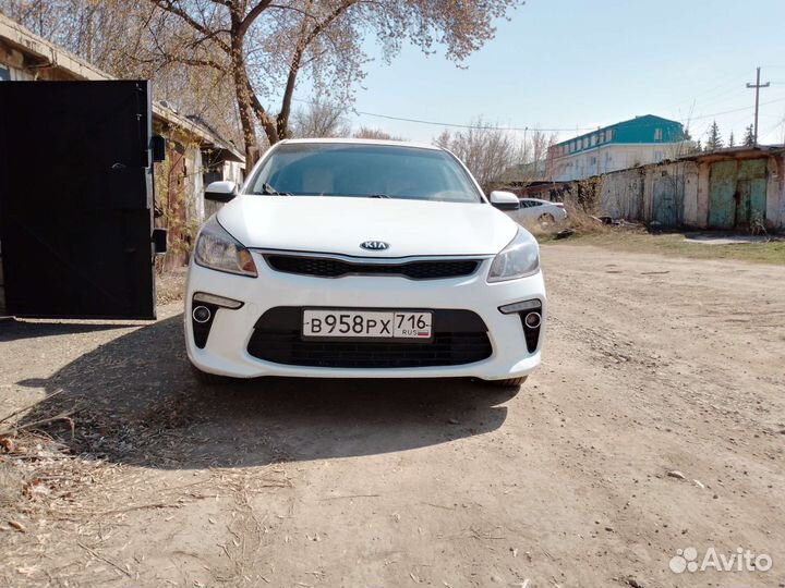 Бампер на kia rio 4 2019 г.в передний не крашенный