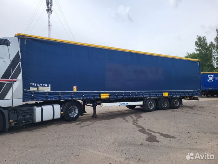 Полуприцеп шторный Krone SD, 2012