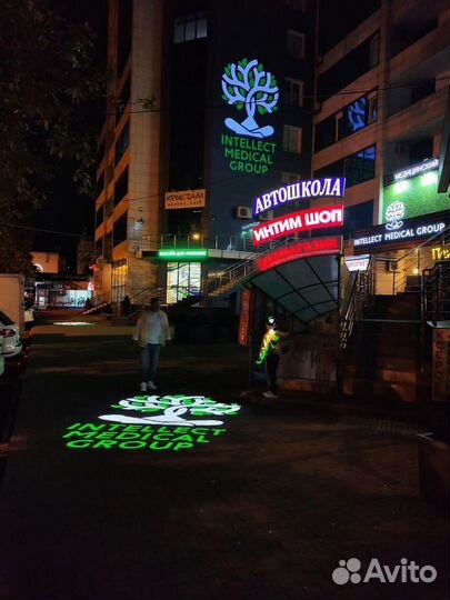 Проекторы для яркой, эффектной рекламы