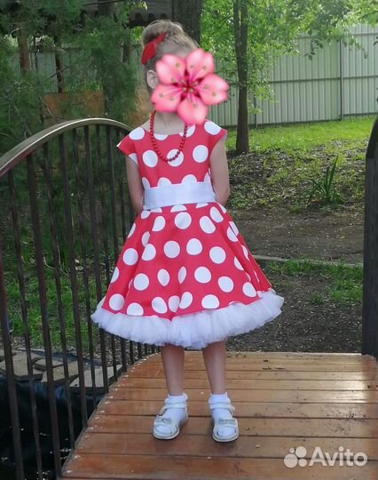 Платье для девочки 110-116см