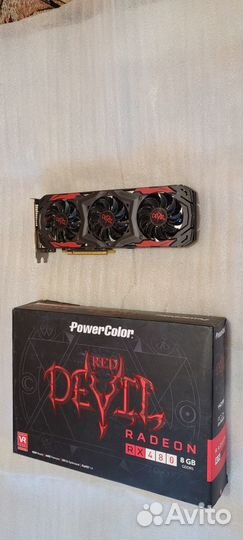 AMD Radeon RX Red Devil 480 - 8Gb